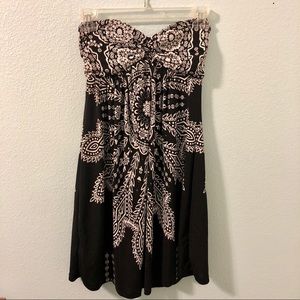 Strapless Mini Dress